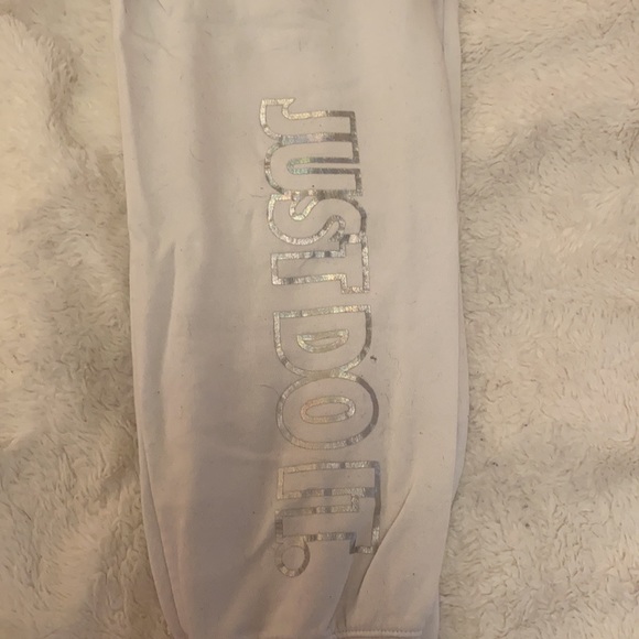 White Nike Joggers - Picture 1 of 6